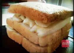 Banana sandwich...simple version of the recipe 5