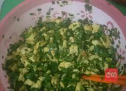 Illustration of how to make cabbage dumplings 7