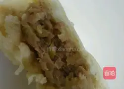 Cucumber Meat Steamed buns ~ Illustration of how to make celery and meat steamed buns 5
