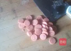 Illustration of how to make egg fried rice 1