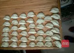 Chinese cabbage dumplings Illustration of how to do it 4