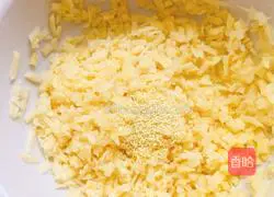 Potato egg pancake Practice illustration 5