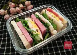Egg and ham sandwich recipe 1