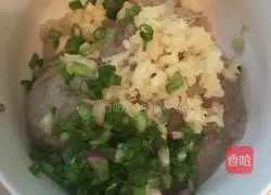 Illustration of how to make shrimp paste and lotus root cake 4