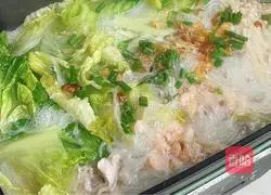 Illustration of how to make shrimp rice noodles 9