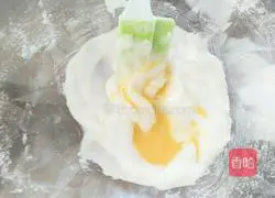 Peach Crisp Cake (Lard Version) Recipe Illustration 3