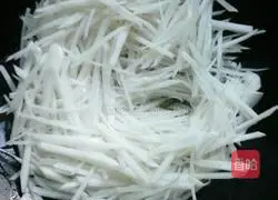 Illustration of how to make fish cakes and white radish 5