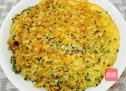 Illustration of how to make fried sophora flower dumplings 8