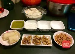 Banana Peanut Crisp Illustration of how to make cakes (vegetarian baking series) 1