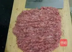 Illustration of how to make cabbage dumpling stuffing 2