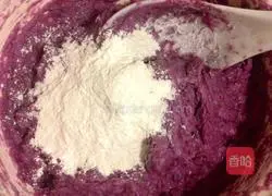 Milk Purple Sweet Potato Cake (Simple Version) Recipe Illustration 3