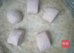 Illustration of how to make sorghum and oat blossom steamed buns 9