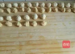 Illustration of how to make mung bean cake 4