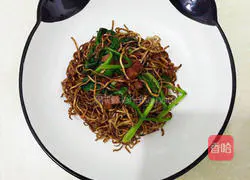 Soy sauce fried noodles recipe 7