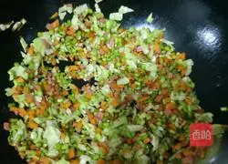 Assorted Egg Fried Rice Recipe Illustration 3