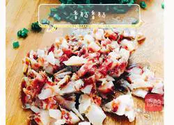 Illustration of how to make fried rice with vegetables and shrimps 3