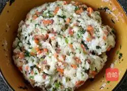 Illustration of how to make glutinous rice pancakes 8