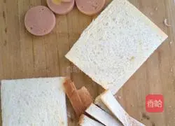 Illustration of how to make a sandwich 1