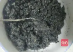 Illustration of how to make glutinous rice balls 1