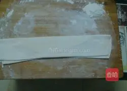 Illustration of how to make hand-made soup noodles 11