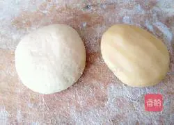 Illustration of how to make electric pancakes with bean paste and crispy cakes 2