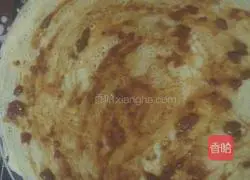 Illustration of how to make multigrain pancakes and fruits 5