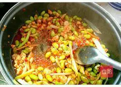 Fresh bean fried noodles recipe 3