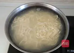 Illustration of how to make fried noodles 2