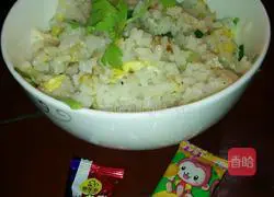 Egg Fried Rice Recipe Illustration 7