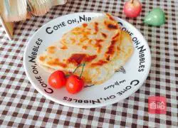 Illustration of how to make fried egg and scallion pancakes 13