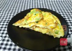 Corn Egg pancake recipe 7