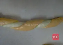 Illustration of how to make papaya milk steamed buns 8