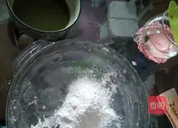 Illustration of how to make rice wine colored glutinous rice balls 2
