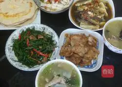 Illustration of how to make egg-filled pancakes 18