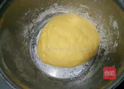 Illustration of how to make pumpkin steamed buns 4