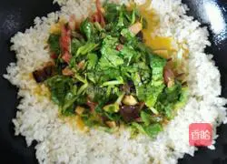 Omnivore egg fried rice recipe illustration 7