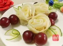 Illustration of how to make rose dumplings 11