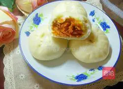 Illustration of how to make carrot stuffed buns 10