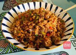 Soy sauce fried rice recipe 12