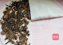 Illustration of how to make mushroom meatloaf 7