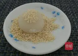 Illustration of how to make three-color glutinous rice balls 3