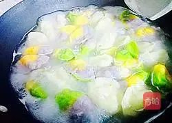 Illustration of making mixed vegetable dumplings 11