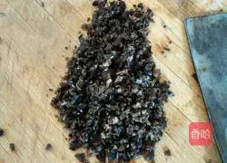 Wontons with fungus meat Practice illustration 5