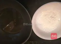 Plumbo vegetables and meat floss sesame cakes Practice illustration 3