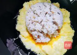 Illustration of how to make egg fried rice 6