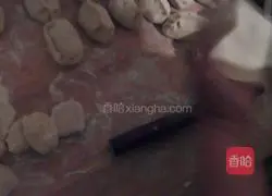 Illustration of making dumplings stuffed with wild vegetables 5