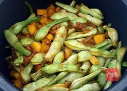 Illustration of how to make braised beans and rice 8