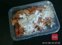 Illustration of how to make fried beans and noodles 5