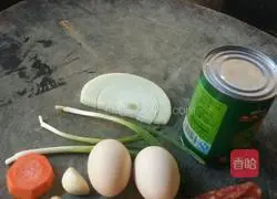 Illustration of home-style fried rice 1