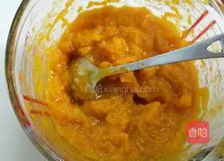 Pumpkin Bean Paste Steamed Buns Recipe Illustration 4